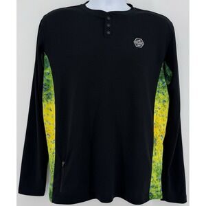 Pelagic Patrol Henley Fishing Shirt Men's Small Performance Offshore UPF